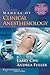 By Larry F. Chu - Manual of Clinical Anesthesiology by Larry F. Chu