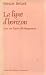 ligne d'horizon: essai sur ...