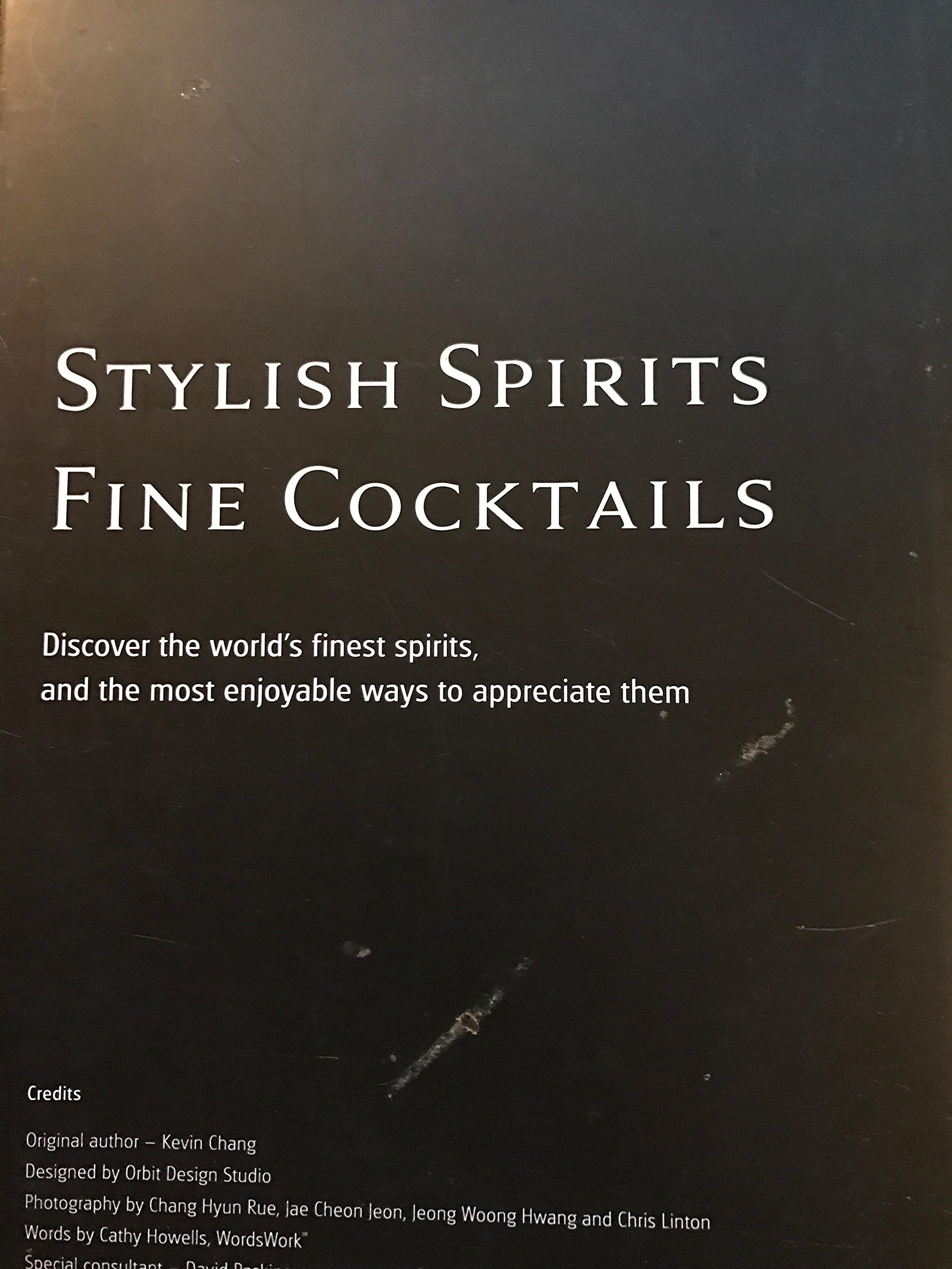 Stylish Spirits Fine Cocktails (Hardcover)