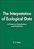 Interpretation of Ecological Data: Primer on Classification and Ordination by Pielou (1984-08-23)