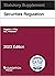 Securities Regulation Statutory Supplement, 2023 Edition by Stephen Choi