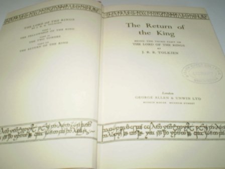 The Lord of the Rings: The Fellowship of The Rings, The Two Towers, The Return of the King and The Hobbit