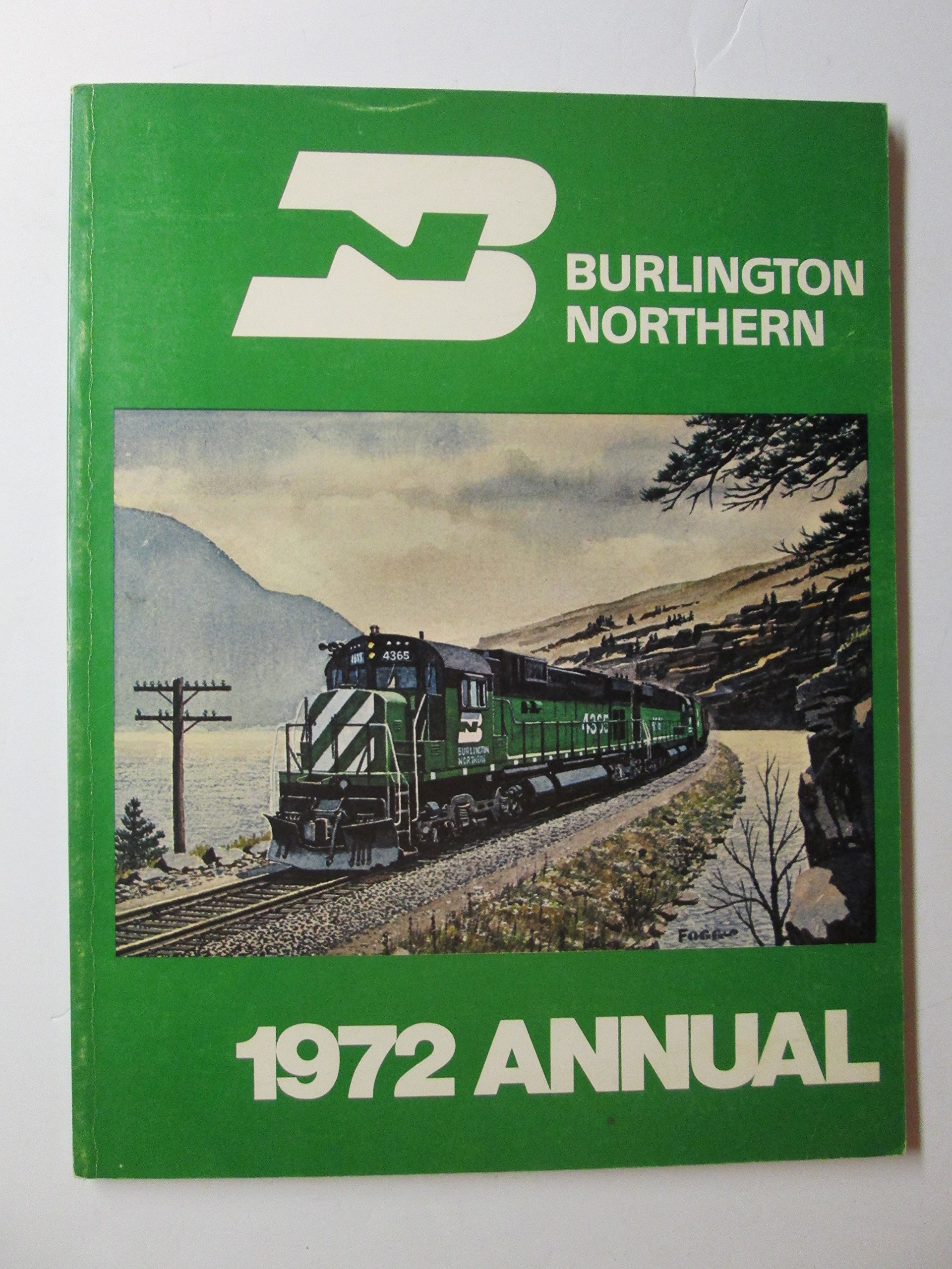 Burlington Northern 1972 Annual (Paperback)