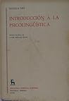 Introduccion a psicolinguistica (Brh. Estudios Y Ensayos) (Spanish Edition)
