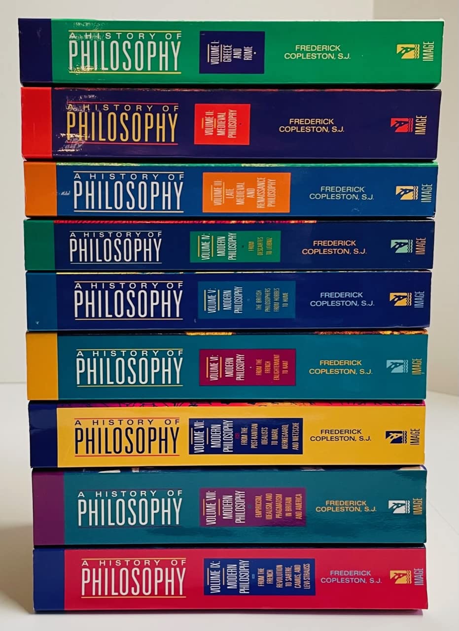 Complete Set: A History of Philosophy by Frederick Copleston (A History of Philosophy in 9 Volumes)