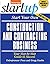 [(Start Your Own Construction and Contracting Business )] [Author: Entrepreneur Press] [Jun-2013]