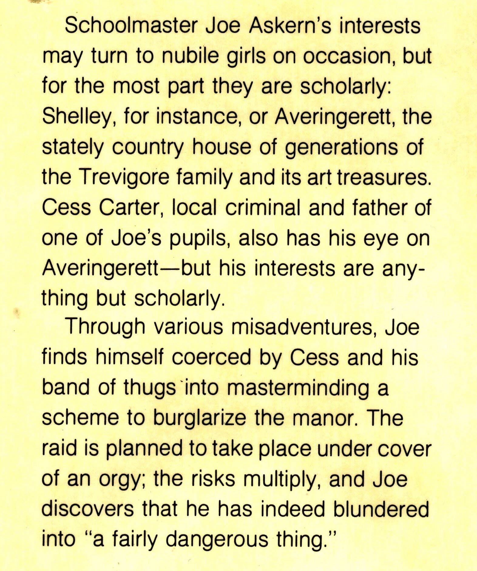 A Fairly Dangerous Thing (Hardcover)