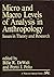 Micro and Macro Levels of Analysis in Anthropology: Issues in Theory and Research