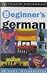 Beginner's German (Teach Yourself Beginner's Languages)