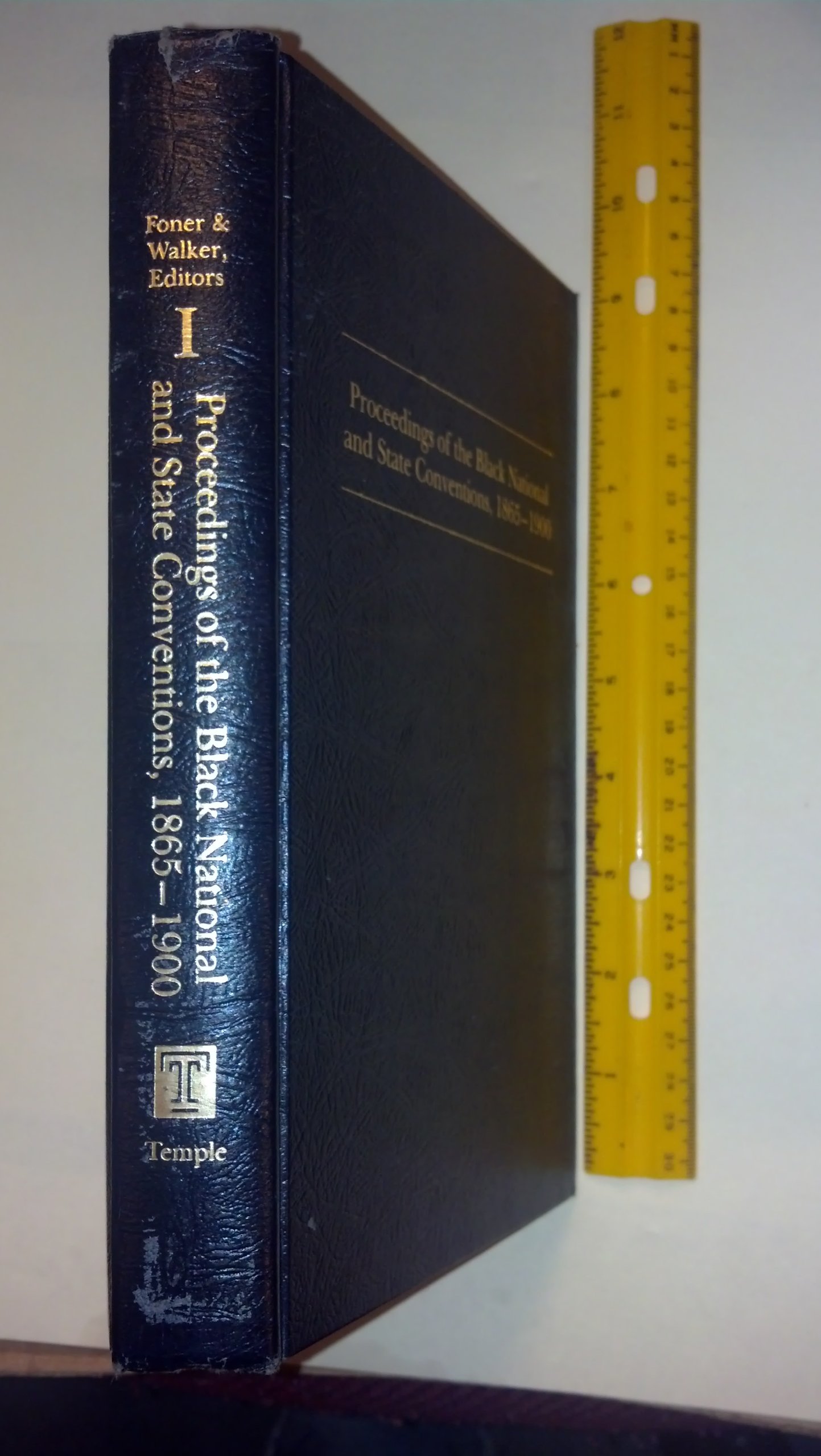 Proceedings of the Black National and State Conventions 1865-1900, Volume I (Hardcover)