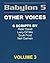 Babylon 5: Other Voices, Volume 3