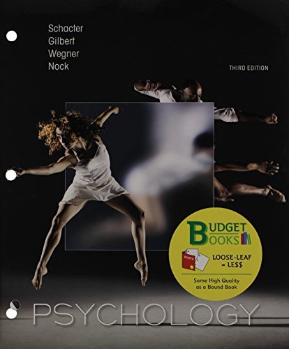 By Daniel L. Schacter Loose-leaf Version for Psychology & LaunchPad 6 month access card (Third Edition) [Hardcover]