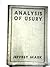 Analysis of Usury, with Pro...