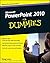 PowerPoint 2010 For Dummies (For Dummies (Computers)) by Lowe, Doug (May 28, 2010) Paperback
