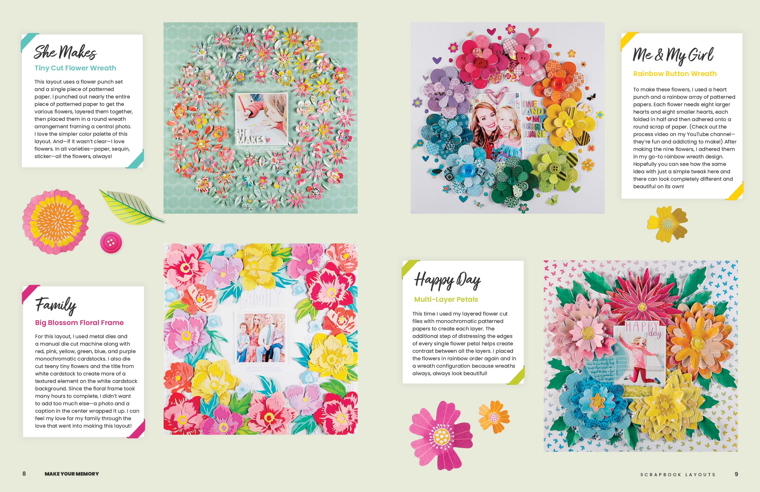 Make Your Memory: The Modern Crafter’s Guide to Beautiful Scrapbook Layouts, Cards, and Mini Albums (I (Heart) Papercrafts)