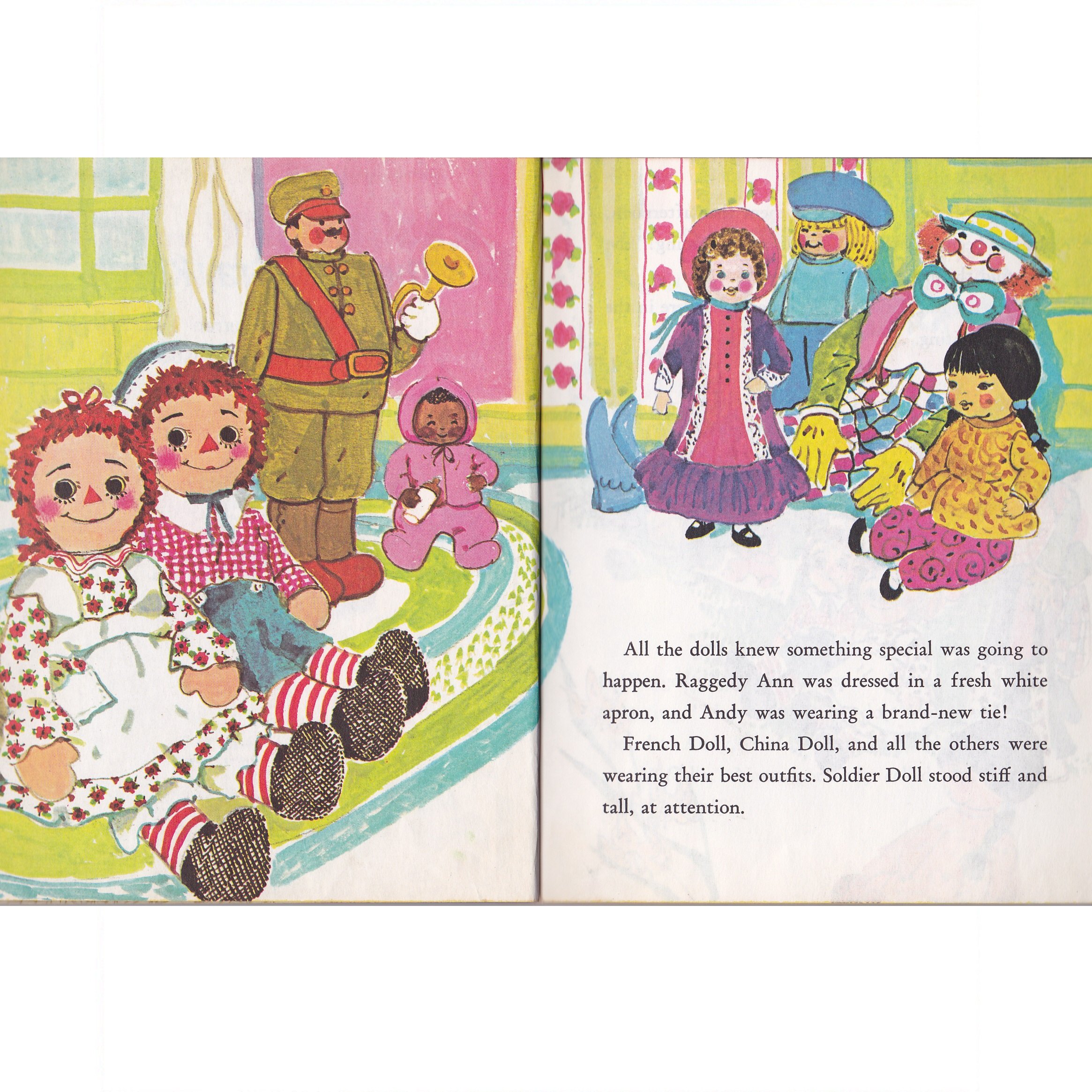 Raggedy Ann and Andy: The Little Gray Kitten (A Little Golden Book)