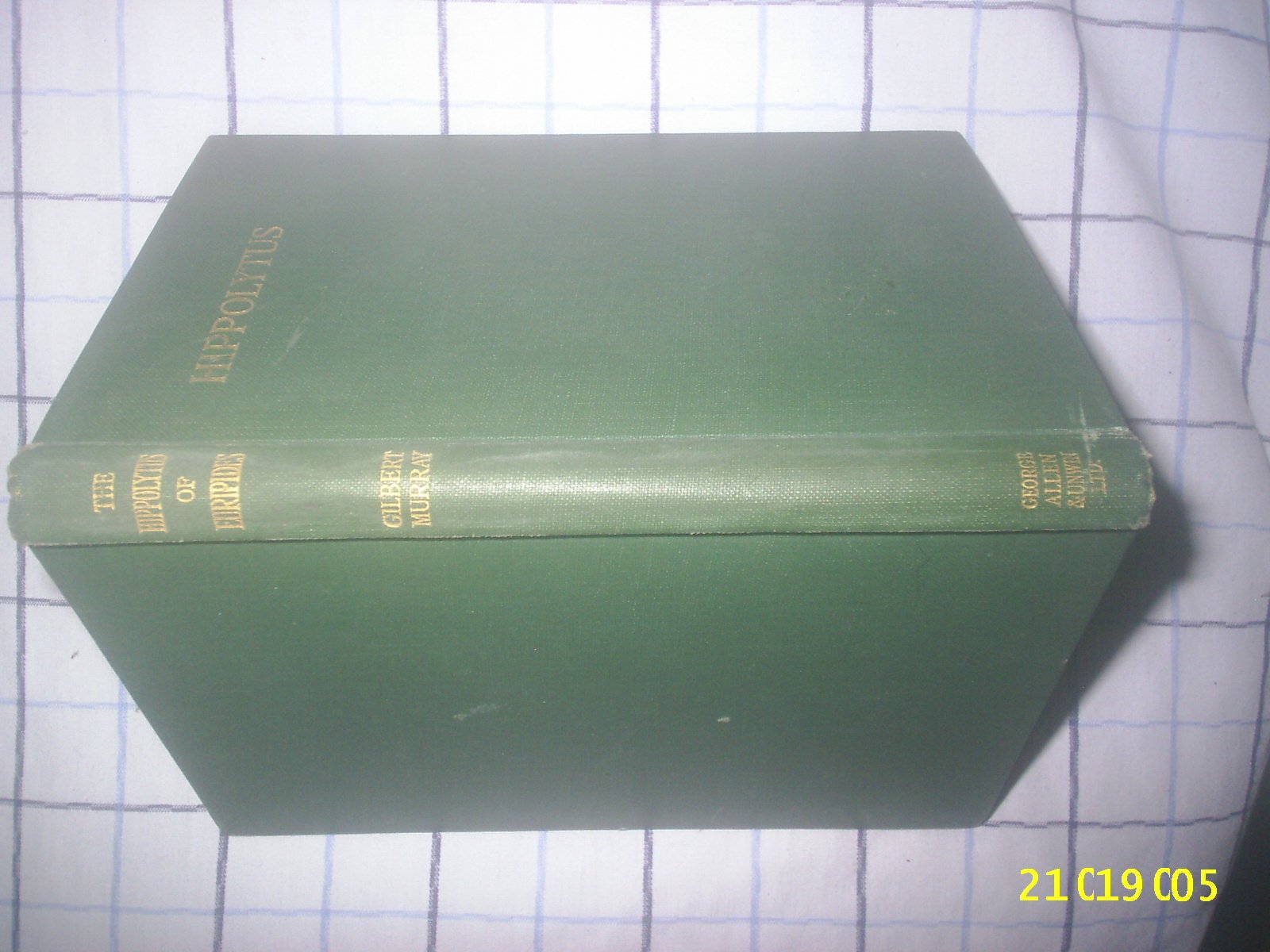 The Hippolytus of Euripides