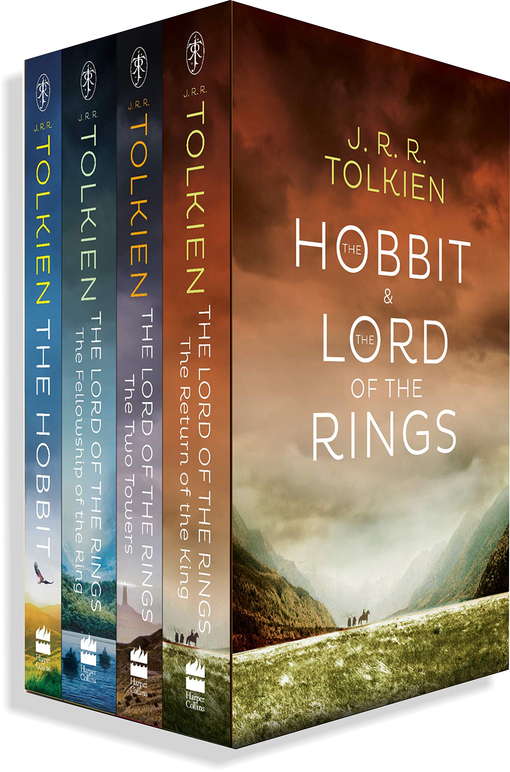 The Lord Of The Rings and the Hobbit 4 Books Collection Set