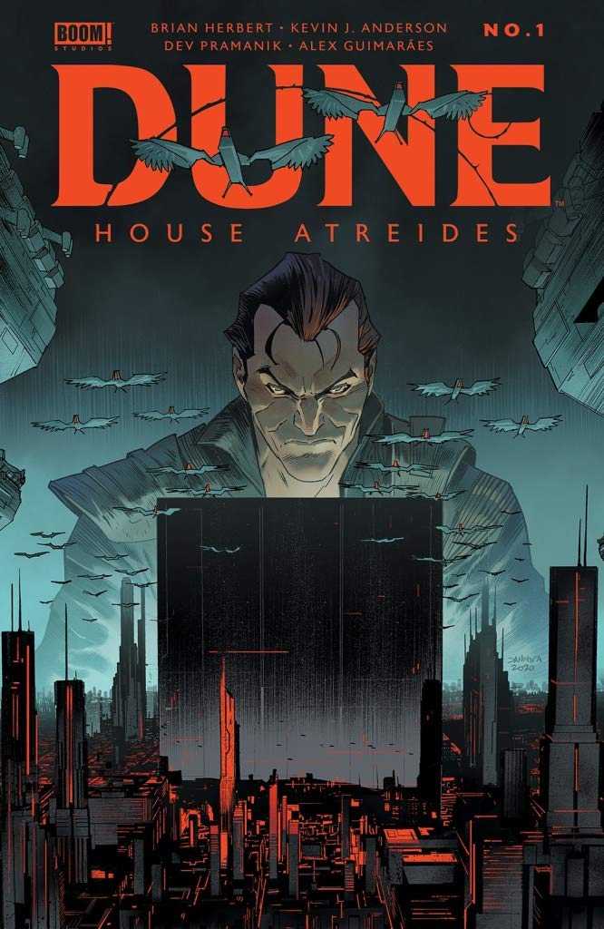 Dune House Atreides #1 Cover B By Dan Mora
