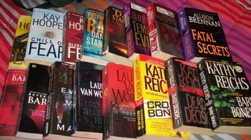 SLEEPING WITH FEAR-FATAL SECRETS-PREPARED FOR RAGE-A GRAVE DENIED-THE PREY-TEMPTING EVIL-CHILL OF FEAR-SENSE OF EVIL-BARE BONES-DEADLY DECISIONS-CROSS BONES-TROUBLE BECOMES HER-EVERY MOVE SHE MAKES-DANGEROUS DECEPTION-ON HER GROUND (Mass Market Paperback)