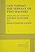 The Servant of Two Masters - Acting Edition by translated and adapted by Jeffrey Hatcher and Paolo Emilio Landi Carlo Goldoni (2002-01-01)