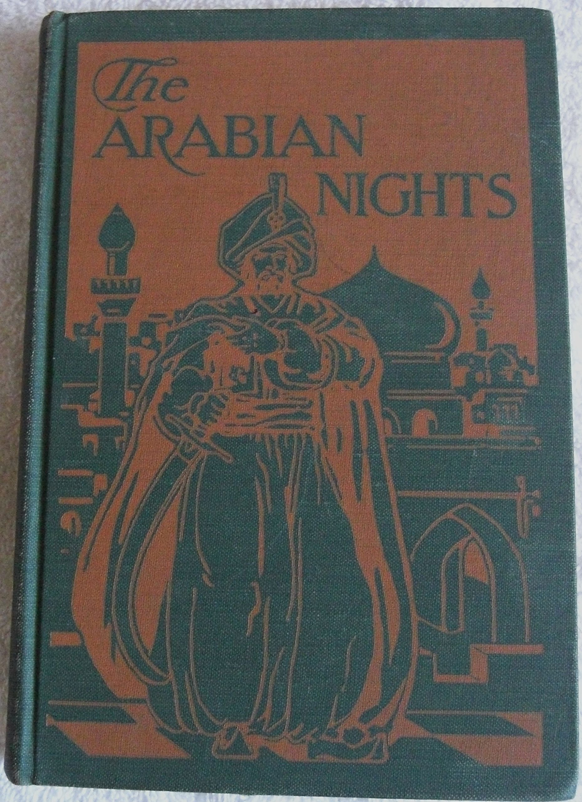 The Arabian Nights, Edited by Orton Lowe. Sixty Illustrations, with Colored Plates by Adelaide H. Bolton. [Uniform Title: Arabian Nights. English]