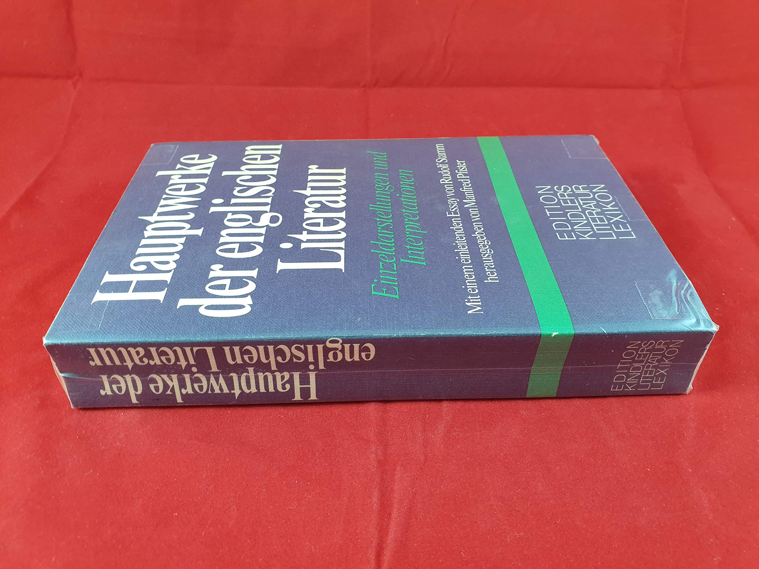 Hauptwerke der englischen Literatur: Darstellungen u. Interpretationen (German Edition)