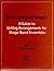 Arranging concepts;: A guide to writing arrangements for stage band ensembles