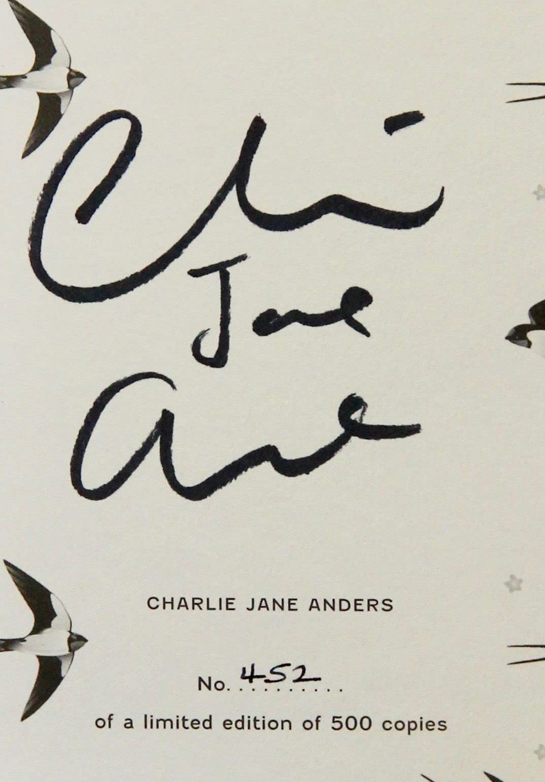 All the Birds in the Sky Signed Go