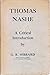 Thomas Nashe: A Critical Introduction