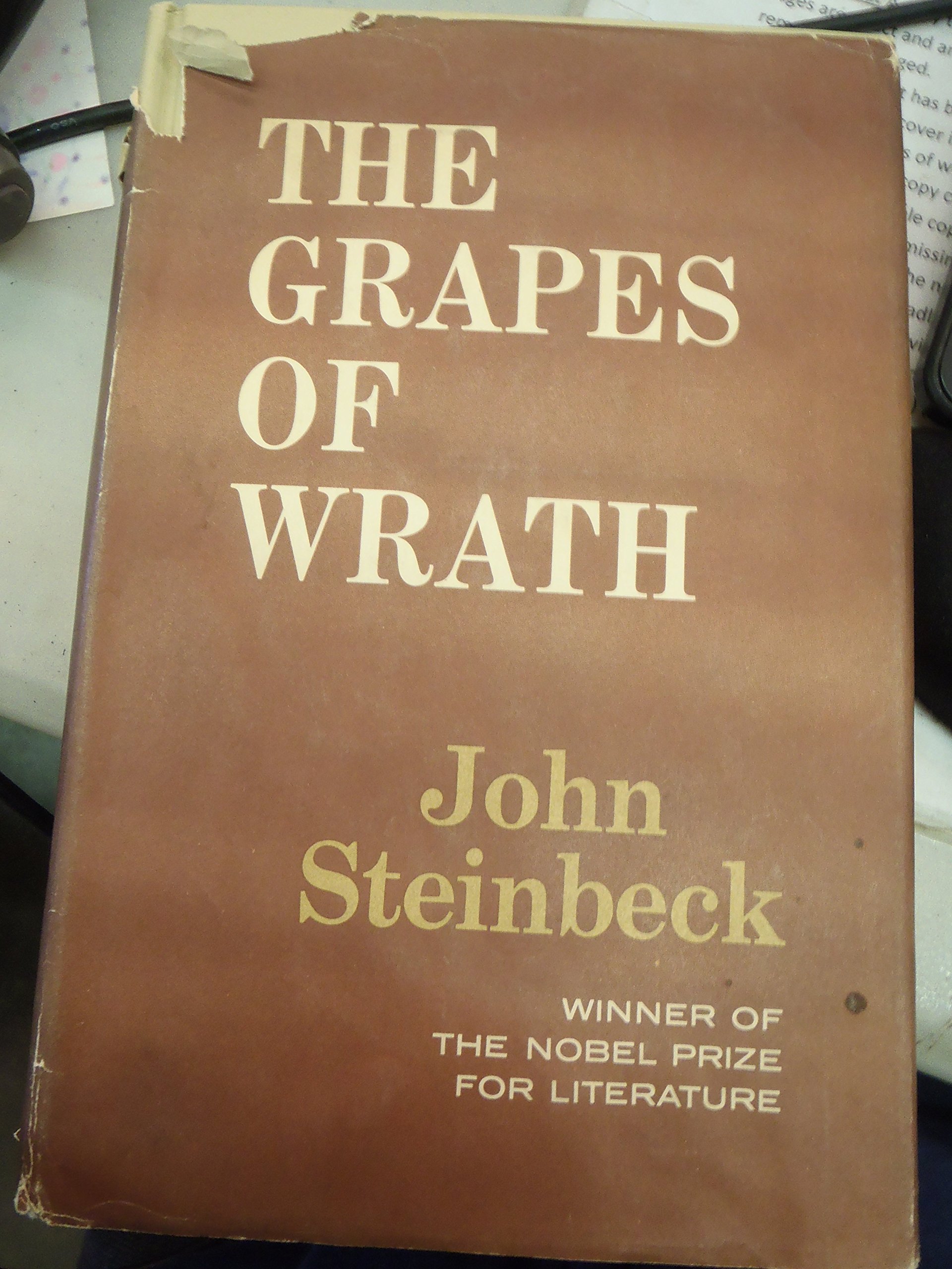 The Grapes of Wrath, 1939 First printing in dust jacket