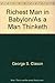 Richest Man in Babylon/As a Man Thinketh by George S. Clason (1990-06-03)