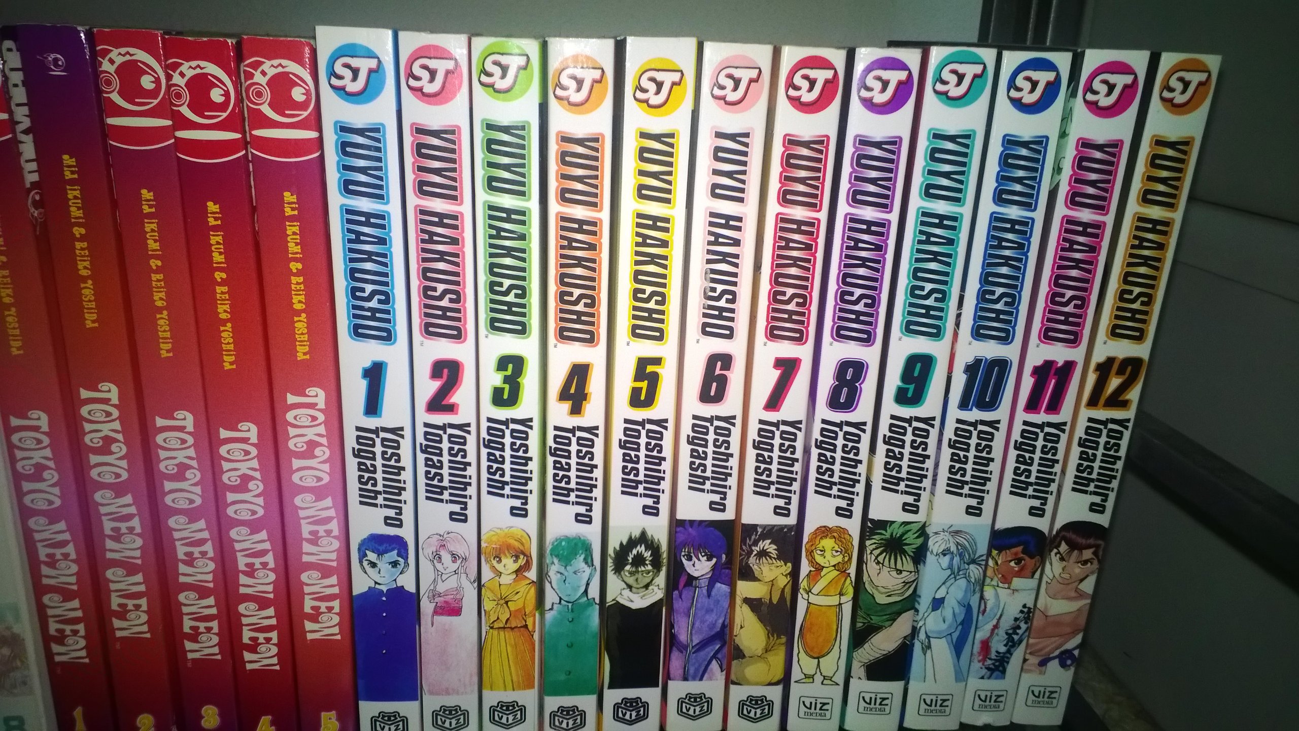Yuyu Hakusho Volumes 1-12