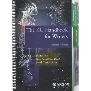 The KU Handbook for Writers - Second Edition (Spiral-bound)