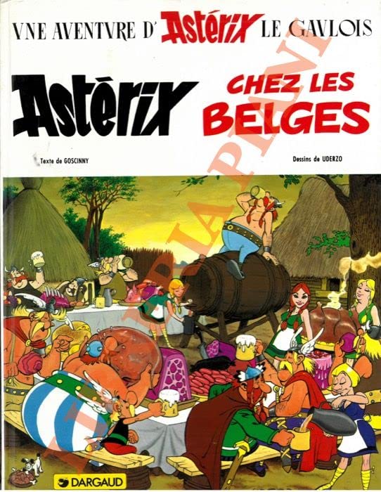 Asterix chez les Belges. (Hardcover)