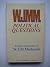 W.J.M.M., political questions by W.J.M. Mackenzie