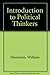 Introduction to Political Thinkers by William Ebenstein (1992-01-30)
