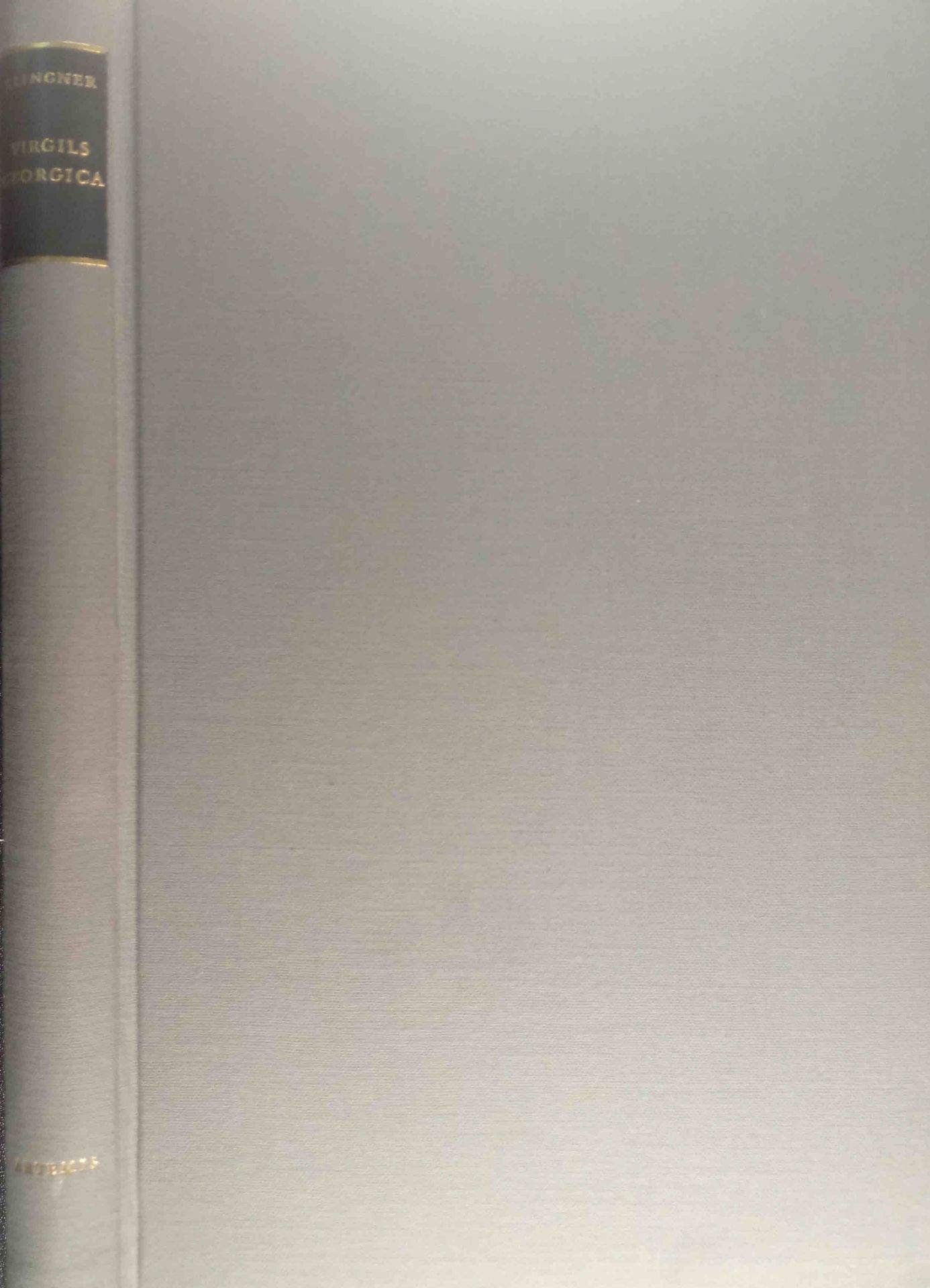 Virgils Georgica (Hardcover)