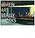 When Art Really Works (Paperback) - Common