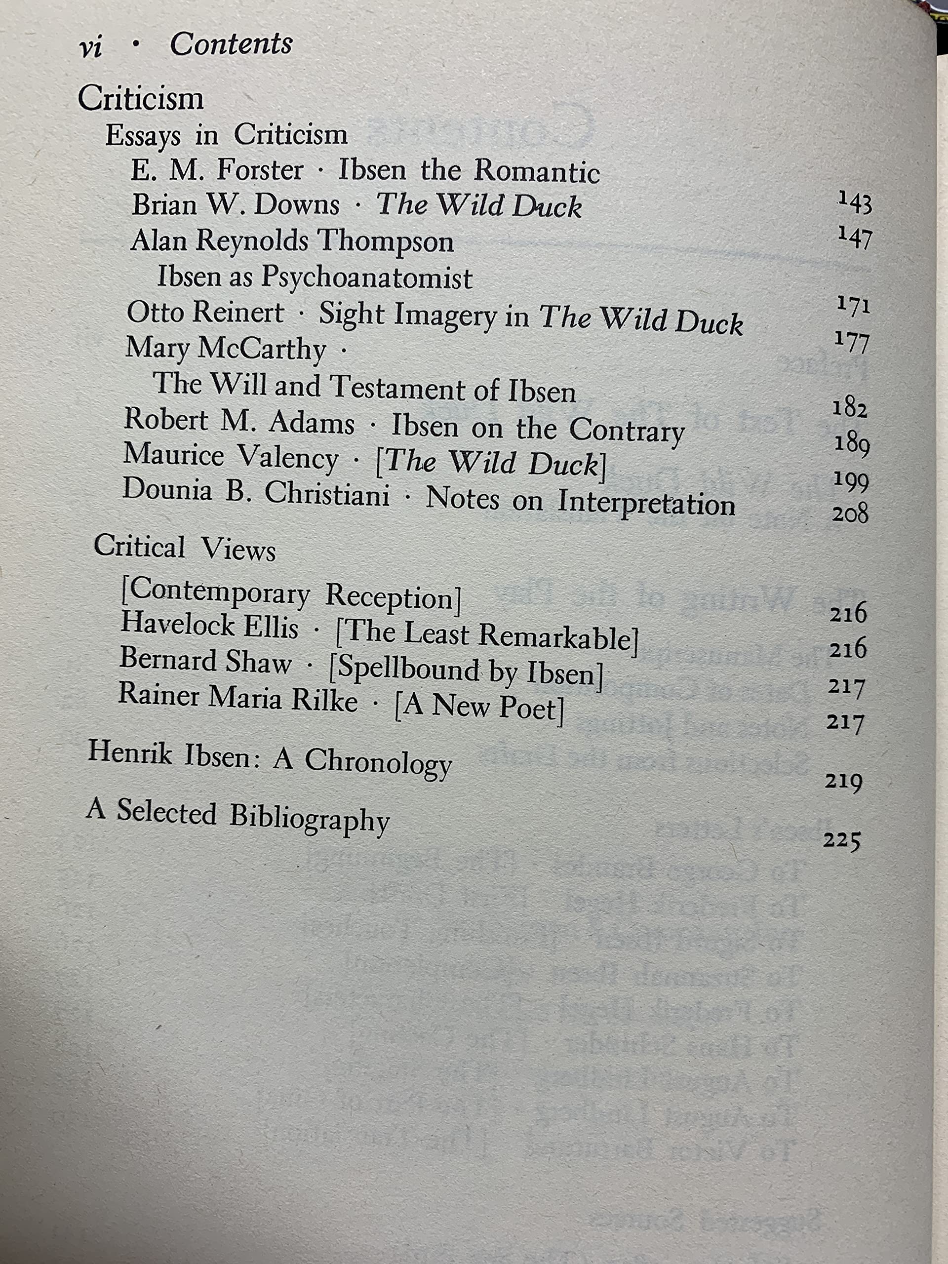 The Wild Duck: A New Translation, the Writing of the Play, Criticism.