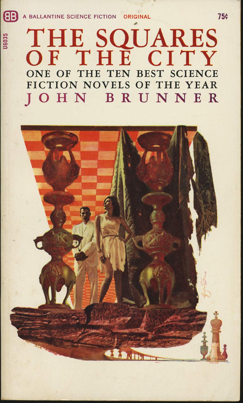 THE SQUARES OF THE CITY Ballantine First Paperback printing