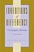 Inventions of Difference: On Jacques Derrida 1st Thus edition by Gasché, Rodolphe (1998) Paperback