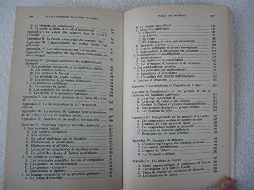 Pour l'honneur de l'esprit humain: Les mathématiques aujourd'hui (Collection Pluriel) (French Edition)