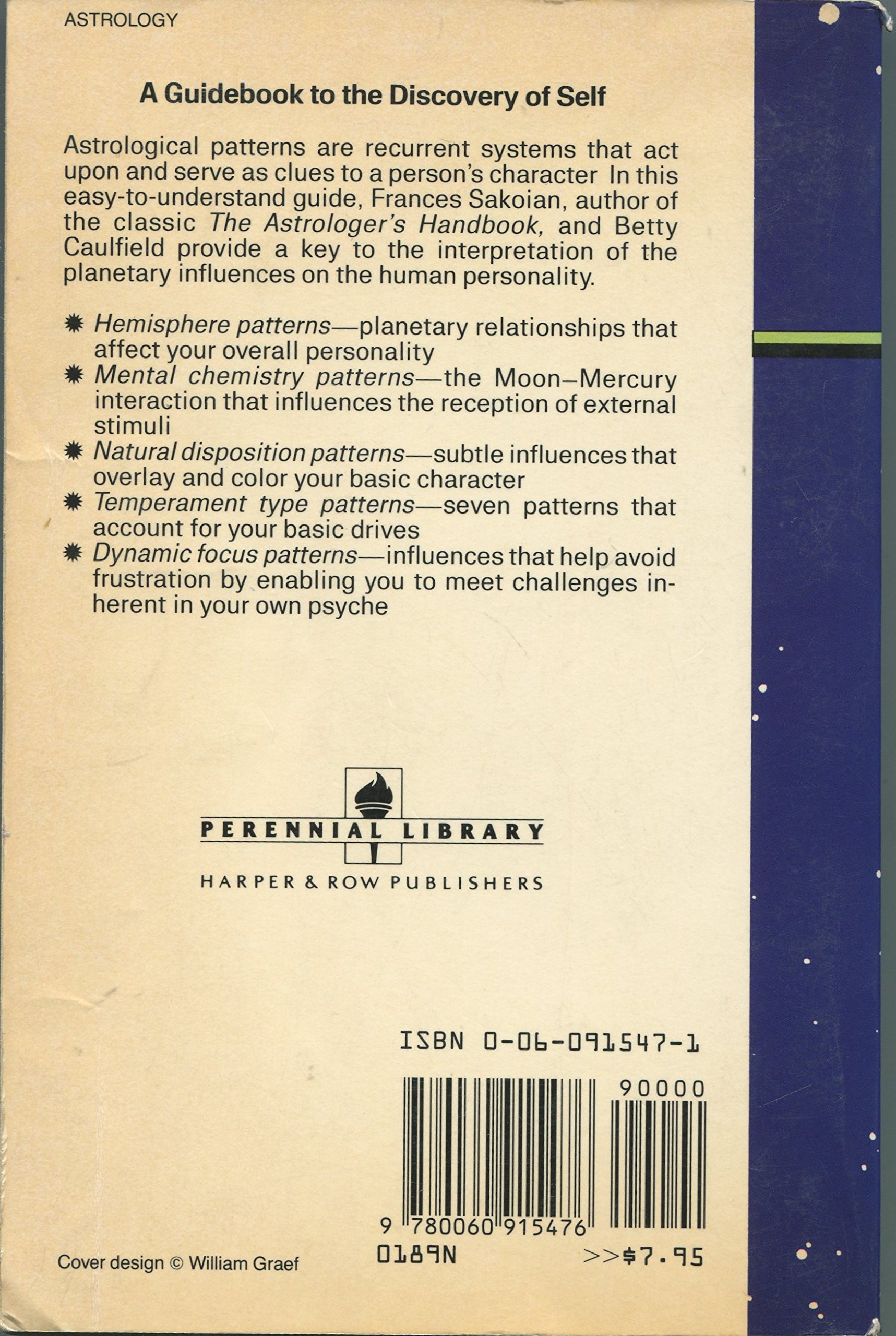 Astrological Patterns: The Key to Self Discovery (Paperback)