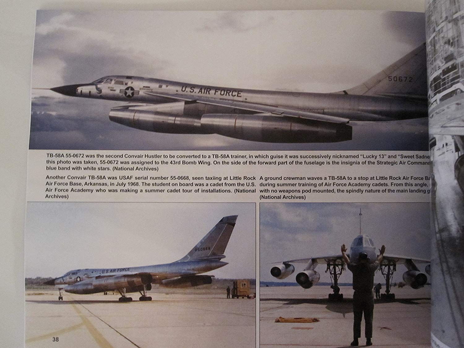 B-58 Hustler in Actionop (Paperback)