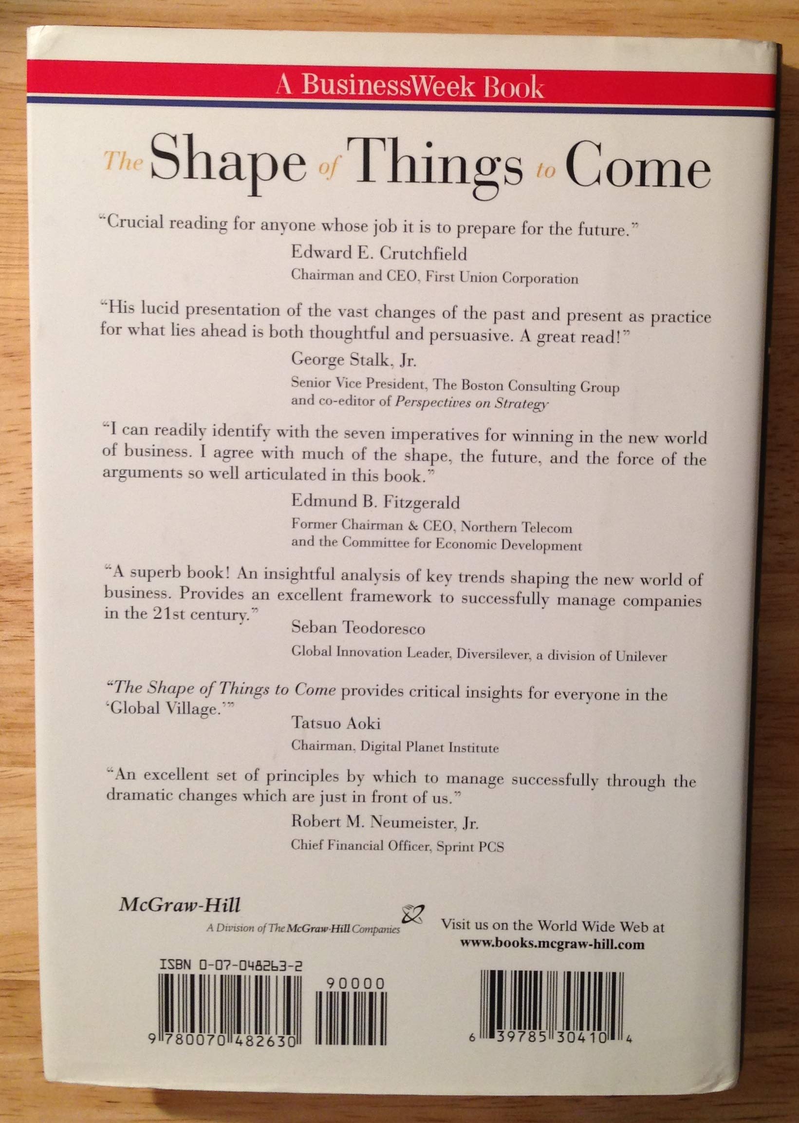 The Shape of Things to Come