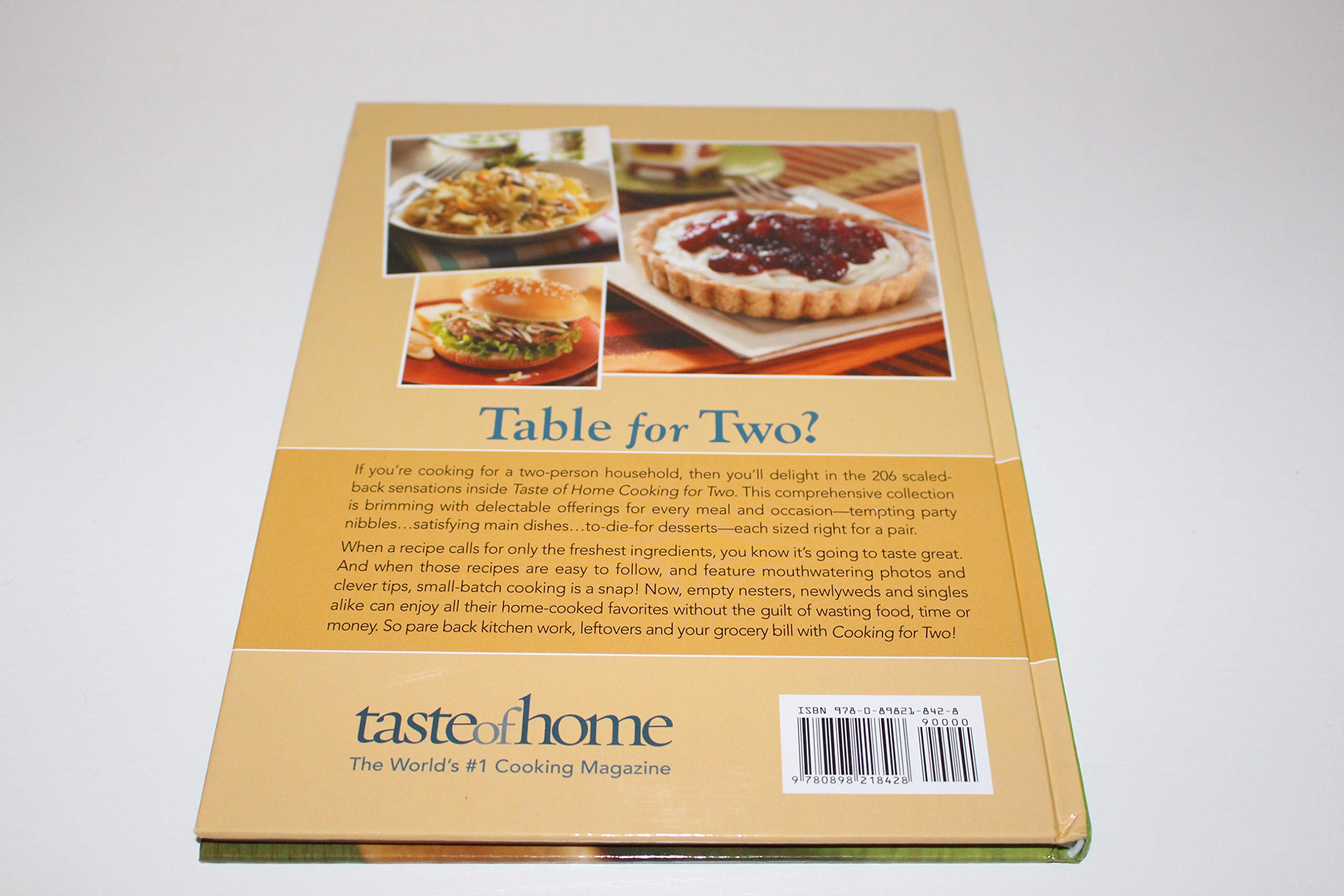 Taste of Home Cooking for Two (Hardcover)