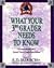 What Your 3rd Grader Needs To Know by Hirsch Jr., E. D. 1st (first) Edition [Hardcover(1992/7/1)]