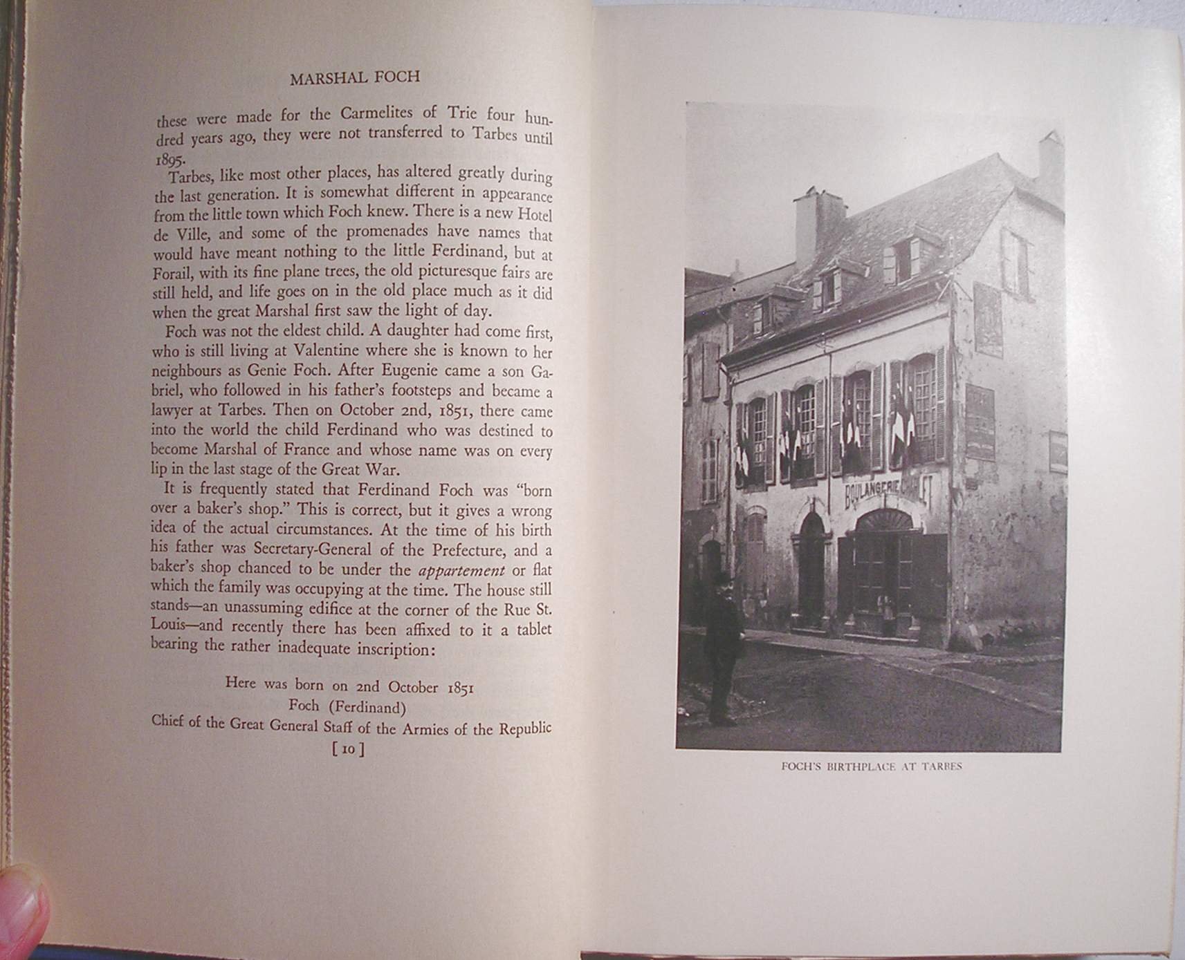 The Biography of the Late Marshal Foch