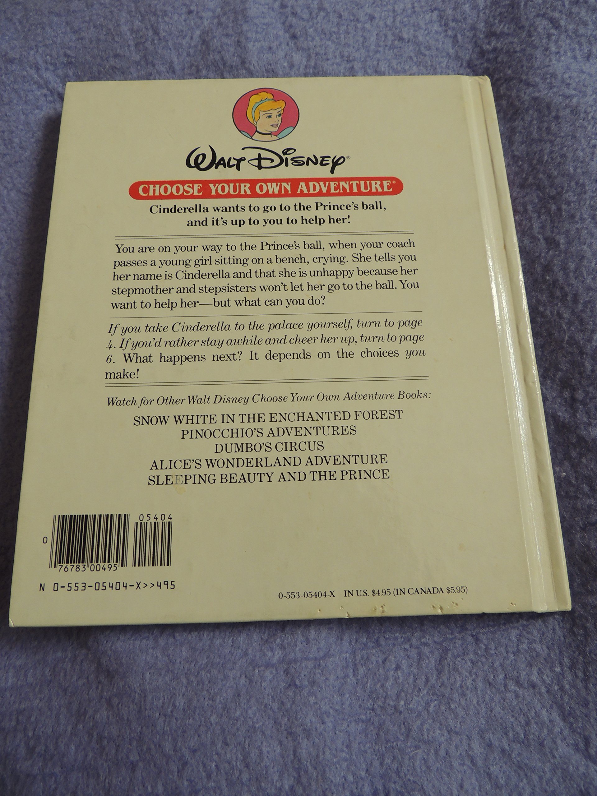 Cinderella's Magic Adventure (Walt Disney Choose Your Own Adventure)